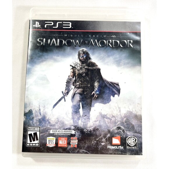 Middle Earth : Shadow of Mordor PlayStation 3 Complete with Manual Tested - Picture 1 of 10